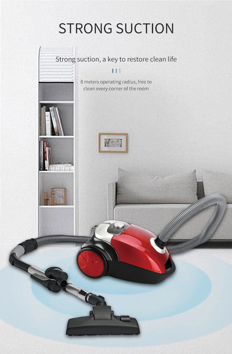 CB/CE 700W Dry Electric Vacuum Cleaner Bagged Canister Vacuum Cleaner with Retractable 5m Cord