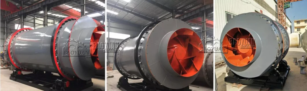 Energy Saving Three Cylinder Sand Rotary Dryer Drum Manufacturer