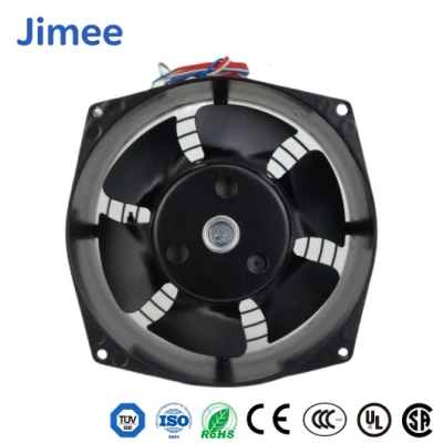 Jimee Motor Custom Leaf Cleaning Blower China Forward Centrifugal Fan Suppliers AC Electric Current Jm17055b1hl 1.10kg Weight AC Axial Blowers for Air Cooling